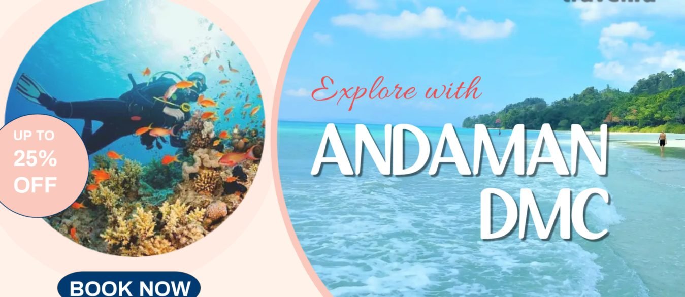 Best-Andaman-DMC Travelers enjoying Radhanagar Beach on an Andaman tour package managed by Travelira Andaman DMC